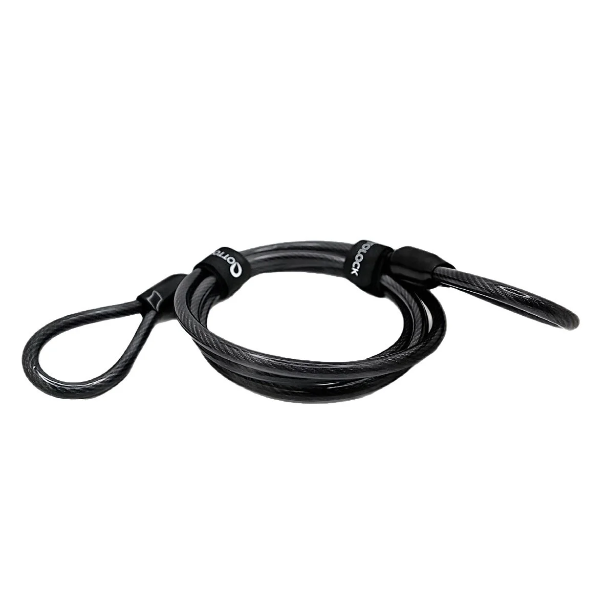 OTTOLOCK 76cm ブラック サイクルロック SIDEKICK Security Cable — OTTOLOCK